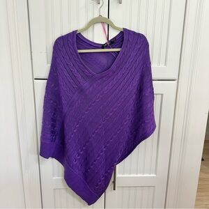 Lauren Ralph Lauren Cable-Knit Poncho in Size L/XL
